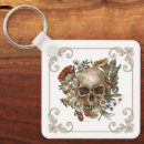 Search for vintage skull key rings Bones