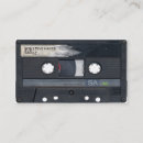 Search for audio business cards Cassette
