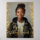 Search for birthday party posters Gold