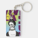 Search for folk rectangular key rings Kahlo y calderon