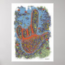 Search for love asl posters I love you