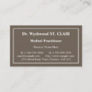 Search for healthcare business cards Physician
