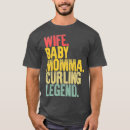 Search for funny curling quotes tshirts Norway flag
