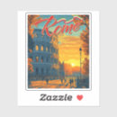 Search for vintage rome stickers Illustration