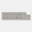 Search for expected bumper stickers Circus