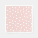 Search for valentines paper napkins Girly