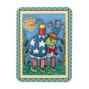 Search for firecracker magnets Red white and blue
