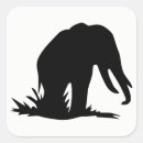 Search for elephants silhouette stickers Nature