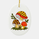 Search for mushroom christmas tree decorations Brown