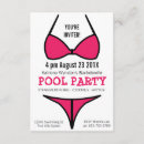 Search for pool hen party invitations Cute