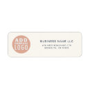 Search for add your logo return address labels Corporate