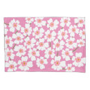 Search for pink flowers pillowcases Vintage