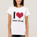 Search for customer tshirts Red heart