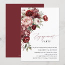 Search for modern floral engagement party invitations Garden