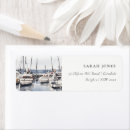 Search for boat return address labels Simple minimal