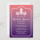 Search for hawaiian bridal shower invitations Pineapple