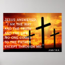 Search for the way of life posters Jesus christ