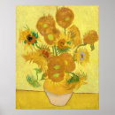 Search for flowers in a vase painting posters Sunflowers