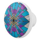 Search for stained glass knobs and pulls Geometric