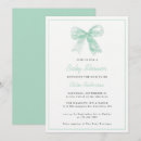 Search for mint baby shower invitations Gender neutral