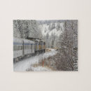 Search for train snow puzzles Landscape