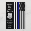 Search for thin blue line invitations Party