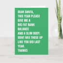 Search for dear santa cards Funny