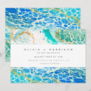 Search for colourful ocean waves invitations Watercolor