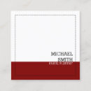 Search for maroon business cards Consultant