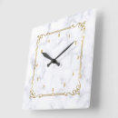Search for grey marble clocks Elegant