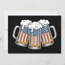 Search for beer horizontal 5x7 invitations America