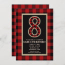 Search for red and black plaid invitations Country