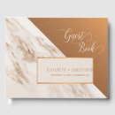 Search for marble wedding guest books Typography
