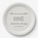 Search for bee paper plates Sweet to bee one