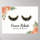 Search for eyelash extension posters Makeup artist