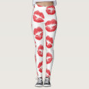 Search for kissing leggings Red lips