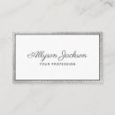 Search for silver foil business cards Simple