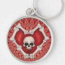Search for skull and bones key rings Halloween