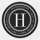 Search for monogrammed address stickers Create your own