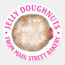 Search for sufganiyot stickers Doughnut