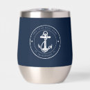 Search for nautical tumblers Navy blue
