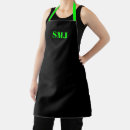 Search for black green aprons Chef