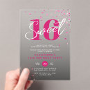Search for sweet 16 invitations Stylish