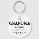 Search for this grandma belongs to key rings Grandchildren
