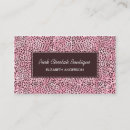 Search for cheetah business cards Trendy