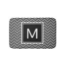 Search for black and white chevron bath mats Initial