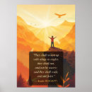 Search for eagle bible verse posters Isaiah