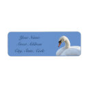 Search for swan return address labels Bird