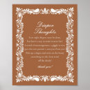 Search for baby shower diaper thoughts sign posters For her