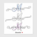 Search for monogram decal stickers Script